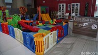 Area bermain anak kosong.