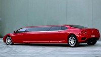 Jika anda menyadari ada yang unik dari tiga limo di tiga benua berbeda ini. Semuanya menggunakan satu jenis mobil, yaitu Ferrari Modena 360. Foto: autoevolution
