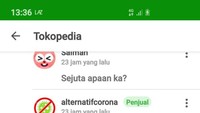 Ada saja pembeli yang masih kaget dengan harga Oreo Supreme. Sampai-sampai berburuk sangka kalau dagangan alternatifcorona itu KW. Foto: Twitter @raratigakali