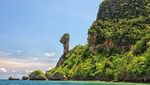 Potret Pulau yang Mirip Ayam Kalkun di Thailand
