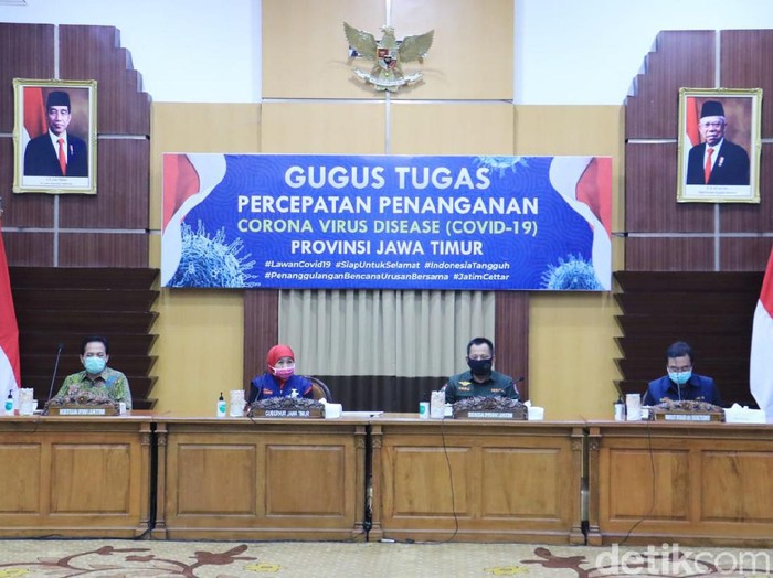 Total kasus positif Corona di Jatim bertambah 451 menjadi 2.942. Mengapa kasus di Jatim melonjak signifikan dalam sehari?