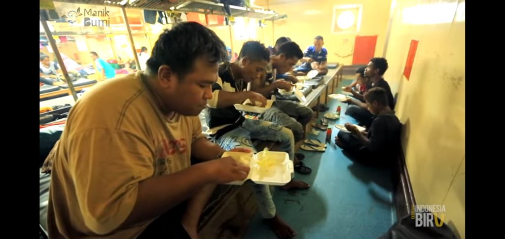 dapur di kapal laut