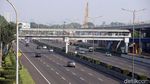 Penampakan Tol Japek yang Terpantau Lengang Jelang Lebaran