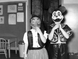 Potret Jadul Mickey Mouse yang Menyeramkan