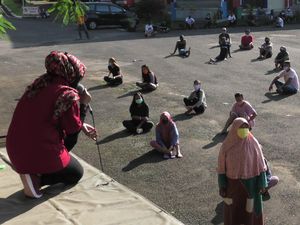 Jelang Lebaran, 164 Pemudik Masih Jalani Karantina di GOR Banyumas