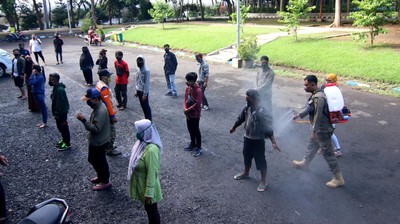 Cegah Corona, 73 Pemudik asal Banyuwangi Diperiksa Ketat