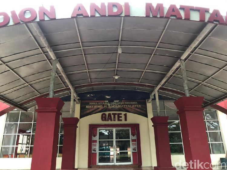 Penampakan Stadion Andi Mattalatta yang Ditanami Sayur