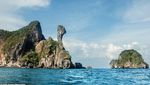 Potret Pulau yang Mirip Ayam Kalkun di Thailand