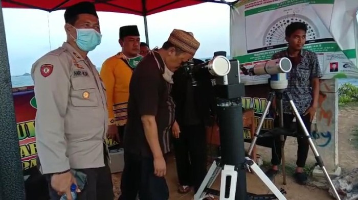 Pemantauan hilal di Tasikmalaya