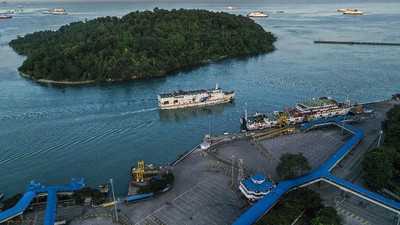 H-2 Jelang Lebaran, Pelabuhan Merak Sepi Penumpang