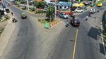 Penampakan Sepinya Simpang Jomin dari Udara