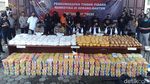 Dari Iran ke Serang, Ini Barbuk Sabu 821 Kg yang Disita Polisi