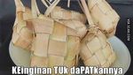 Ayo Intip 10 Meme Kocak Tentang Ketupat Karya Netizen