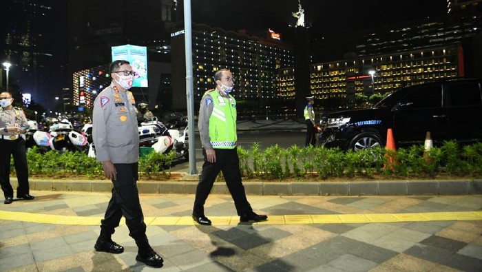 Kakorlantas pantau malam takbiran di Jabodetabek