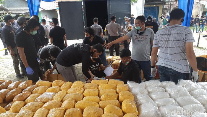 Barang Bukti Sabu di Serang