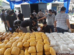Pemilik Sabu 821 Kg Sewa Gudang Warga, Sering Dipanggil Wan Abud