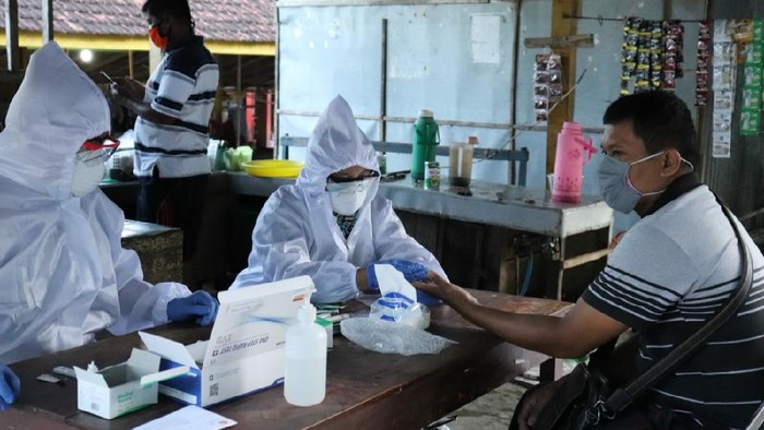Gelar Rapid Test Massal di trenggalek