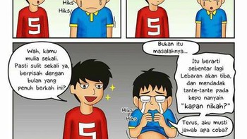 Yah kalau ini mah lain cerita, haha. Foto: @si.unyu.comic