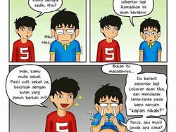 Ilustrasi Sambut Lebaran, Haru dan Kocak Jadi Satu!