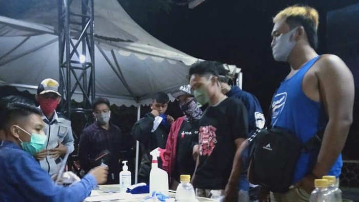 Pemudik di Pangandaran