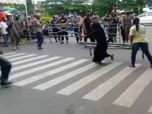 Pedagang yang Viral Bongkar Besi Pembatas Pasar Payakumbuh Minta Maaf