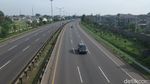 H-1 Lebaran Tol JORR Lengang