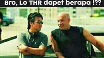 Haduh sabar ya, semoga tahun depan dapat THR lebih banyak. Foto: Internet