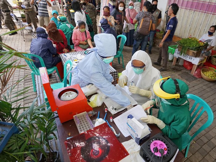 Rapid Test di 9 Pasar hingga Pusat perbelanjaan