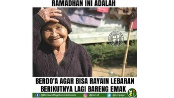 Aamiin, semoga yang belum bisa mudik tahun depan bisa merasakan kembali kehangatan Lebaran bersama keluarga besar. Foto: MRCI/Facebook