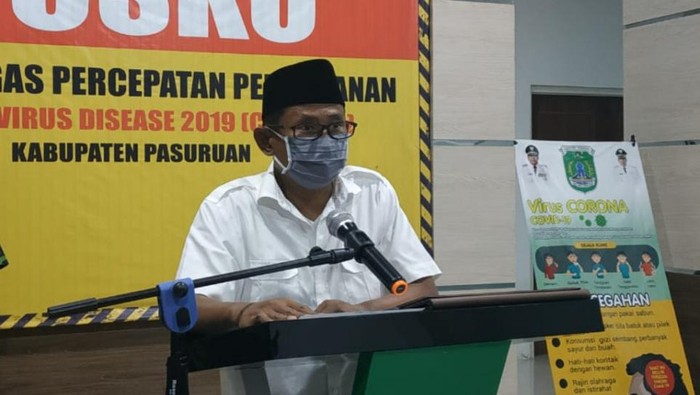 Wakil Sekretaris Gugus Tugas Percepatan Penanganan COVID-19 Kabupaten Pasuruan, Anang Saiful Wijaya