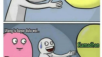 Nah loh, jangan sampai kejadian seperti ini lagi loh di tahun depan. Foto: @asupan_ngemin_useless