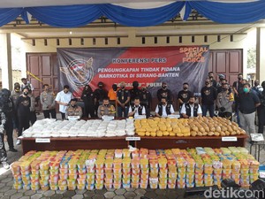 Sabu 821 Kg Jaringan Iran Masuk ke Serang dari Tanjung Lesung