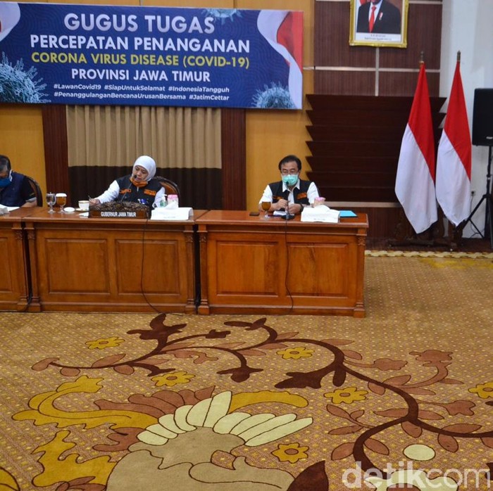 Ada tambahan 74 kasus positif Corona baru di Jatim. Sehingga totalnya menjadi 3.642 kasus.