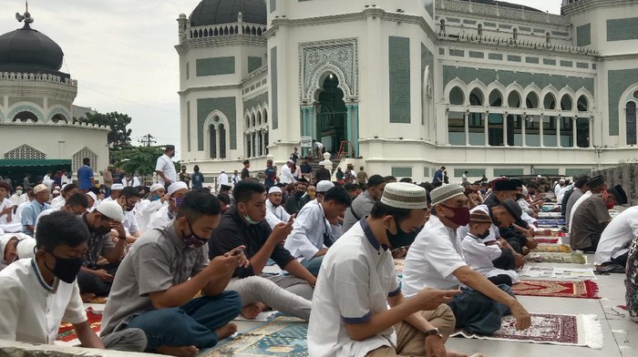 Masjid Raya Medan tetap menggelar salat Id Lebaran 2020
