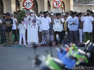 Potret Salat Id Berjamaah di Kawasan Tangerang Selatan