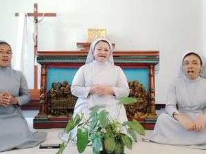 Tiga Suster Katolik Nyanyi Selamat Lebaran, Kemenag: Bentuk Kerukunan