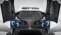 Pihak gedung putih mengatakan kepada Ford bahwa baru-baru ini Trump menonton film Ford vs Ferrari dan tertarik melihat mobil-mobil Ford GT. Foto: Ford