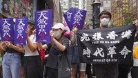 Dilansir dari CNBC Indonesia, aksi protes ini digelar sebagai bentuk kekhawatiran masyarakat terhadap rencana UU tersebut yang dianggap dapat mengancam kebebasan berpendapat di Hong Kong. AP Photo/Vincent Yu.