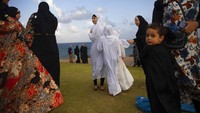 Sayangnya hal itu banyak yang dilanggar oleh masyarakat Palestina dan Israel di batas kota tersebut.  AP/Oded Balilty