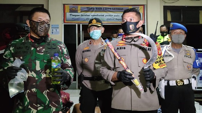 Kapolres Metro Depok Kombes Azis Andriansyah Amankan 12 ABG Saat Malam Takbiran