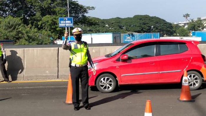Anggota Ditlantas Polda Metro Jaya Ipda Teguh Wibowo