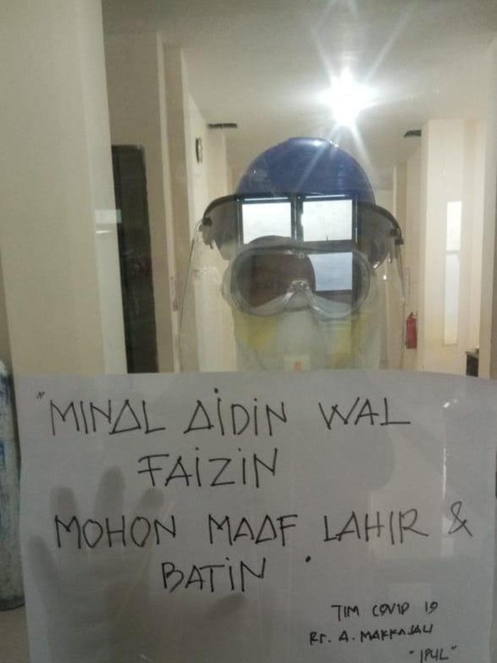 Lebaran ala Nakes RSUD Andi Makassau Parepare