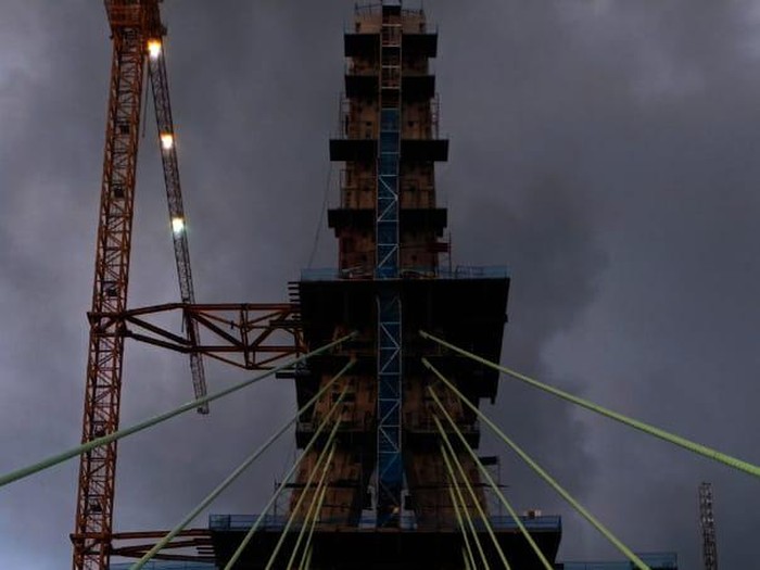 Jembatan Pulau Balang II di Kalimantan Timur