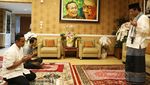 Momen Menko Mahfud MD Salat Id Bareng Keluarga di Rumah