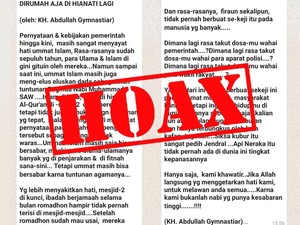 Namanya Dicatut dalam Pesan Berantai, Aa Gym Angkat Bicara