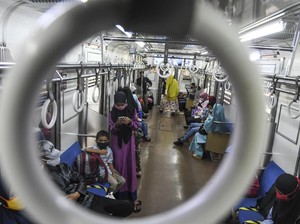 KCI Klaim Selalu Siagakan Kereta Tambahan Jika Terjadi Penumpukan Penumpang