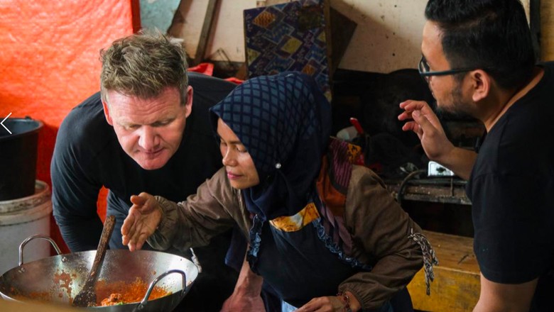 Gordon Ramsay syuting Uncharted di Sumatera Barat Gordon Ramsay syuting Uncharted di Sumatera Barat