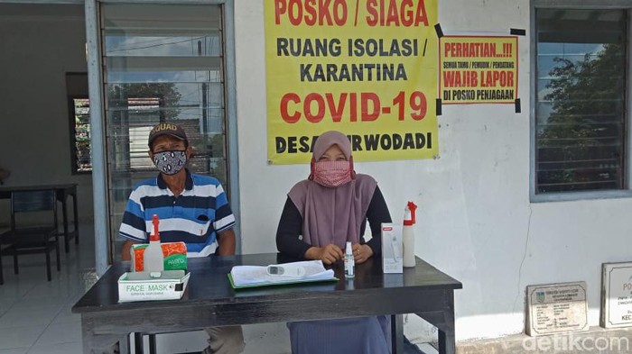 pos pemeriksaan di desa purwodadi