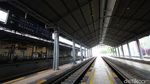 Stasiun Balapan Solo Masih Lengang
