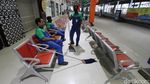 Stasiun Balapan Solo Masih Lengang